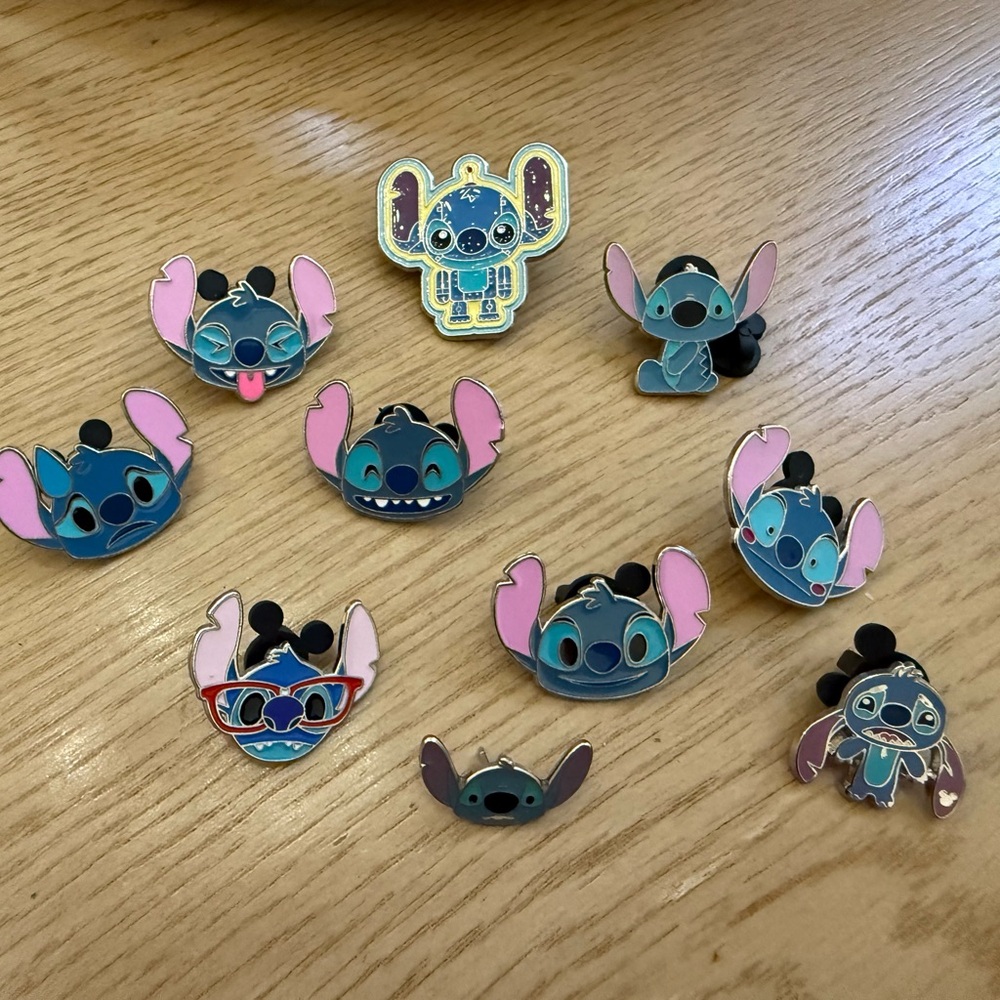 Stitch Enamel Pin Collection